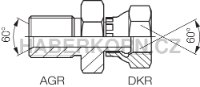 Hydraulické adaptéry - Přímá spojka - 2