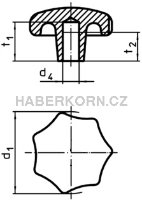 Hviezdica DIN 6336 - 2