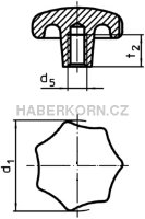 Hviezdica DIN 6336 - 2